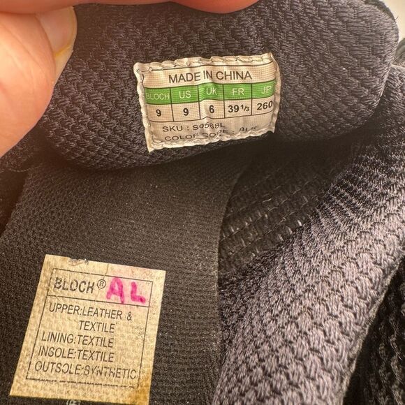 Bloch Black Mesh Sneakers - Picture 9 of 9